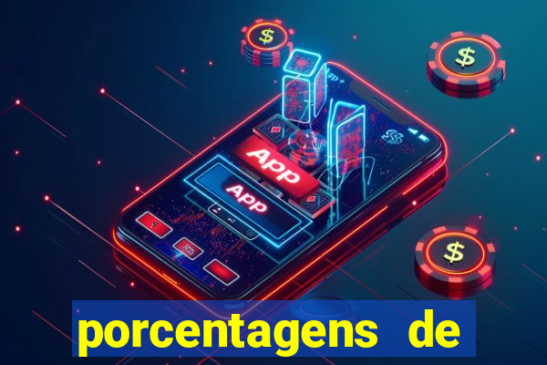 porcentagens de jogos pagantes